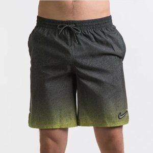 🆕 Nike Swim Men's JDI Fade 9" Volley Shorts Atomic Green SMALL 🍀🍀🍀